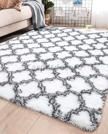 Carpet Decore Shaggy Patterned Fluffy Carpet