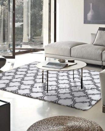 Carpet Decore Shaggy Patterned Fluffy Carpet