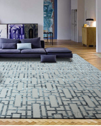 Geometric Handtufted Luxury Carpet For Living Room