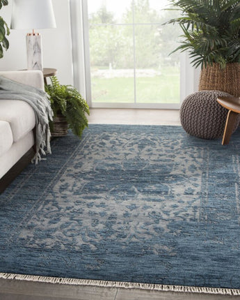 Handmade Handknotted Wool And Silk Rug