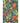 Kidder+ Floral Handmade Looped Hooked Blue + Green _ Red Indoor Carpet